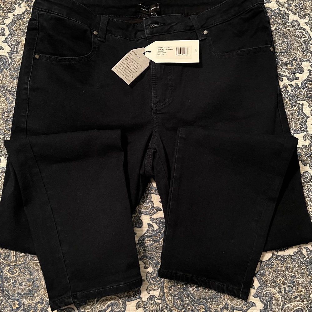 Universal Standard Seine Mid Rise Skinny Jeans 27 Inch